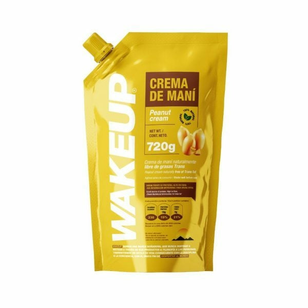 Crema de Mani Wake Up Natural x 720 gr